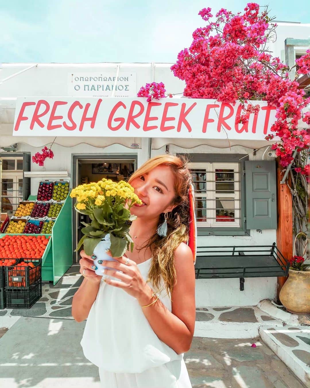 羽石杏奈さんのインスタグラム写真 - (羽石杏奈Instagram)「Focus on what’s important to you🧡💛💜 . photo in #Greece #greece_travel #greeceislands #greece🇬🇷 #mykonos #mykonosgreece #mykonostown #mykonoslife #mykonosisland #greek #flowers #fruits #focusonyourself #beyourself #islander #summer #ギリシャ #ミコノス #ミコノス島」6月3日 19時17分 - hawaiianna913