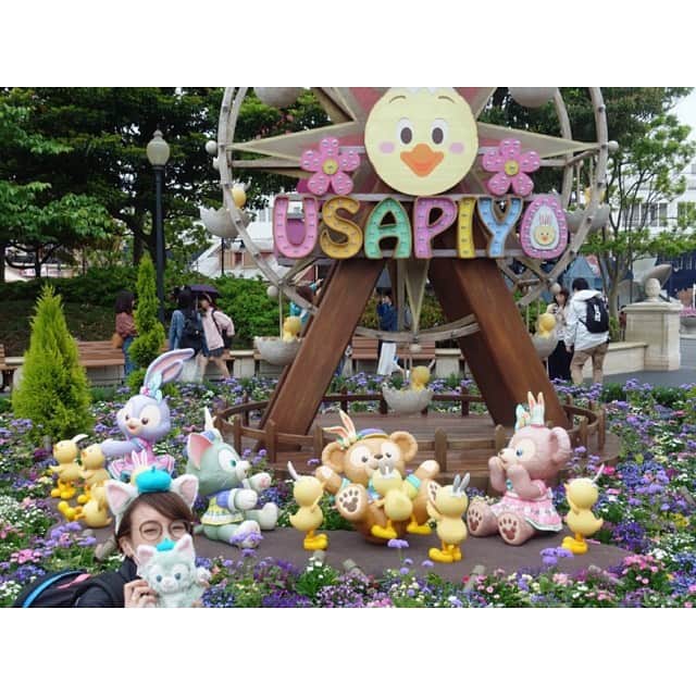 南明奈さんのインスタグラム写真 - (南明奈Instagram)「こないだのイースター、まだ載せてない写真があった🐰🥚 イースターかわいすぎる😍  #tds #東京ディズニーシー #disney #ディズニー #イースター」6月3日 19時39分 - akinaminami