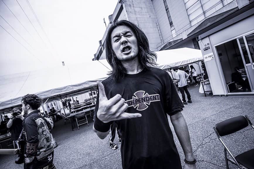 猪狩秀平さんのインスタグラム写真 - (猪狩秀平Instagram)「♪ . 2019.6.2.1000000 Rock Festival in Kanazawa🐟 . イガリ、ミリオンロック、好き☺︎ . @hayachinphoto  #heysmith #japan #asian #rock  #punk #punkrock #ska #skapunk #skacore #rockfestival #フェス #バンド」6月3日 20時59分 - hey_igari_0131