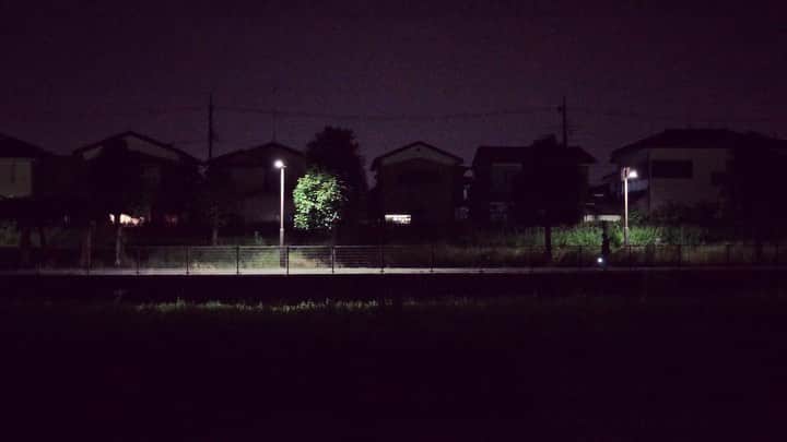 合田経郎のインスタグラム：「帰り道。 #空堀川」