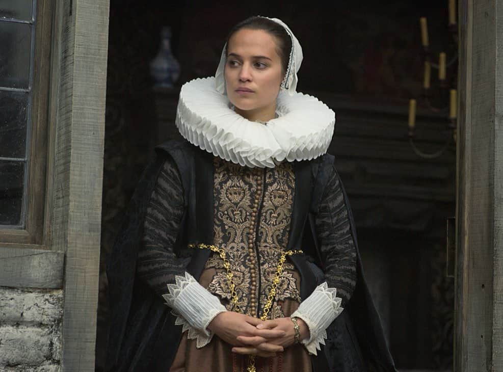 アリシア・ヴィキャンデルのインスタグラム：「Did you know that Alicia has portrayed characters living in the 17th, 18th, 19th, 20th and 21st century?」