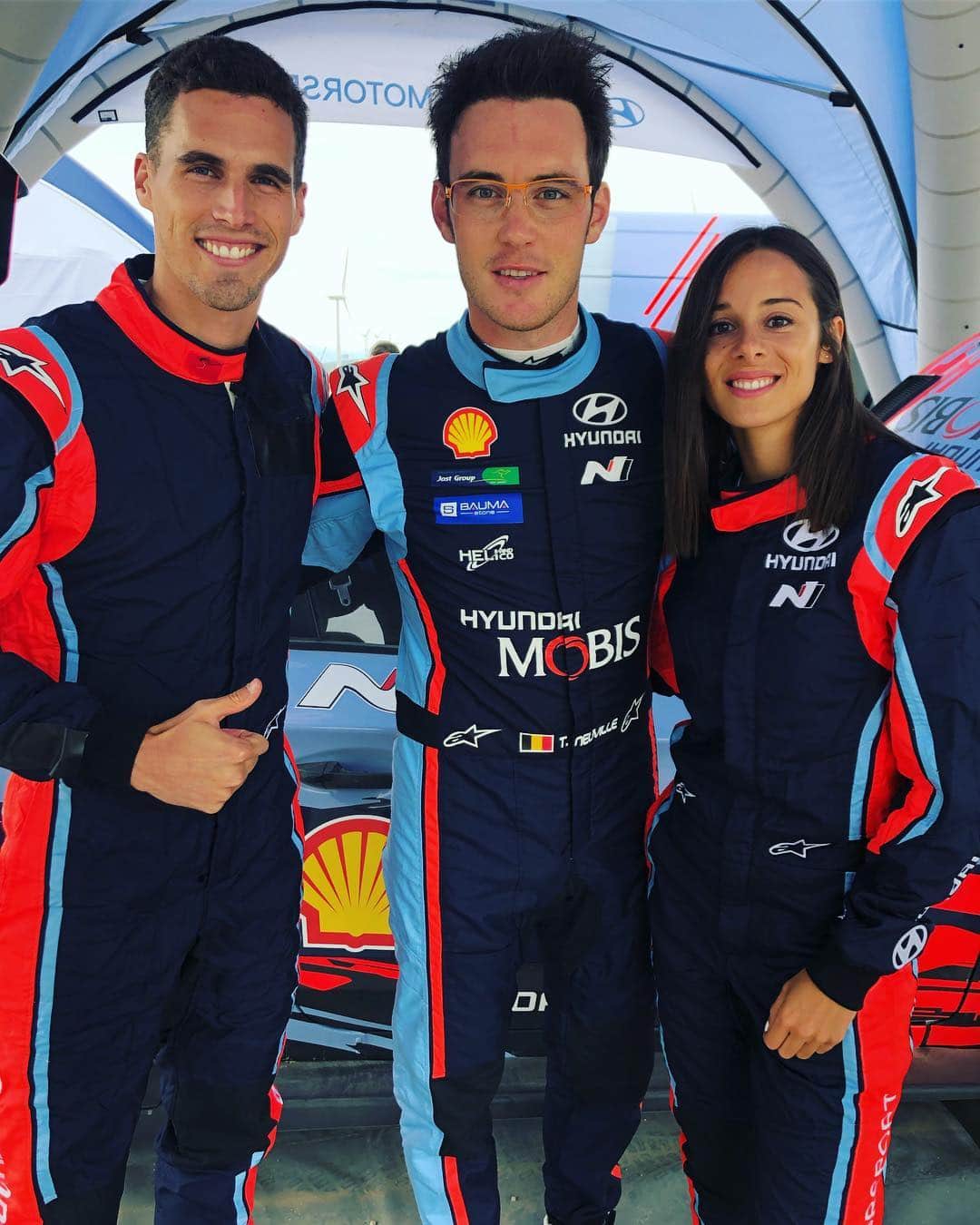 Camille LAUSさんのインスタグラム写真 - (Camille LAUSInstagram)「A m a z i n g  E x p e r i e n c e |  I had the chance to take @nicolasgilsoul ‘s place today. It was really awesome ! Many thanks to @thierryneuville & @gtheunis ☺️ • • • #codrive #rally #WRC #porto #teambelgium」6月3日 23時23分 - camillelaus
