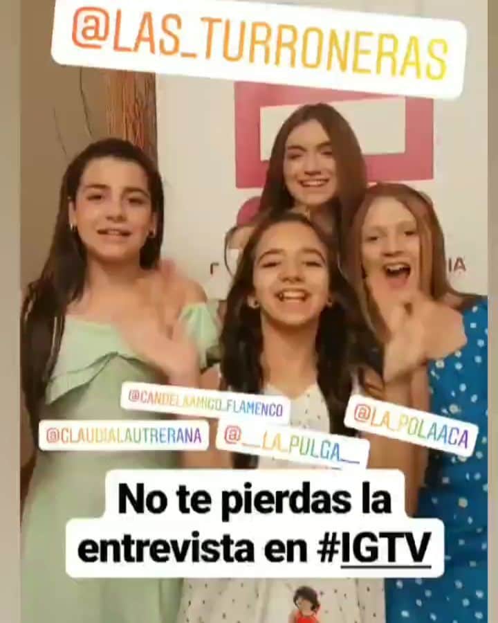 Las Turronerasのインスタグラム：「Pronto colgaremos video de nuestro paso por el programa de #cmm @estandocontigo 💖💖💖💖」