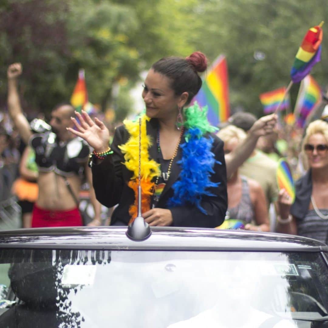 ジェイワウさんのインスタグラム写真 - (ジェイワウInstagram)「#tb to nyc 🌈 #pridemonth #love」6月3日 23時56分 - jwoww