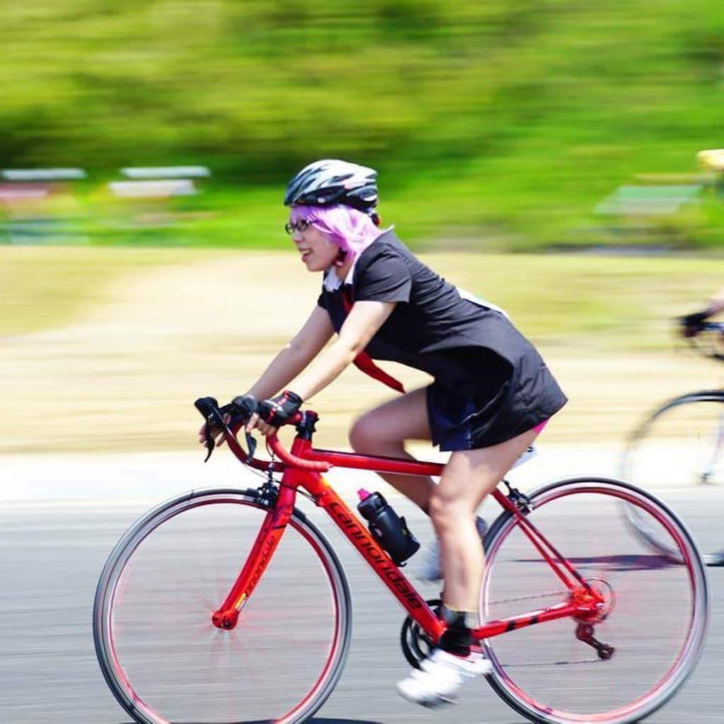 河西あみさんのインスタグラム写真 - (河西あみInstagram)「DVDも出せたし、番組も出れたし、自転車のイベントで台湾にも行けたし、沢山楽しい事しかないこの自転車の世界が大好きです。  #June3WorldBicycleDay #worldbicycleday」6月4日 0時06分 - ami_kasai_japan