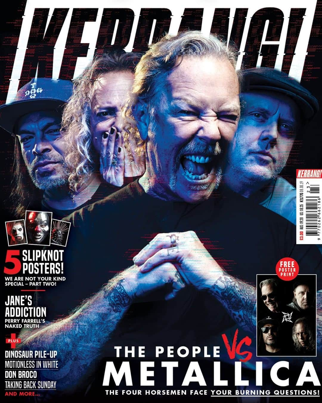 メタリカさんのインスタグラム写真 - (メタリカInstagram)「On the cover of this week’s @kerrangmagazine — in shops Wednesday, available online now! ・・・ 🌍 kerrang.newsstand.co.uk ・・・ #Metallica #Kerrang」6月4日 0時37分 - metallica