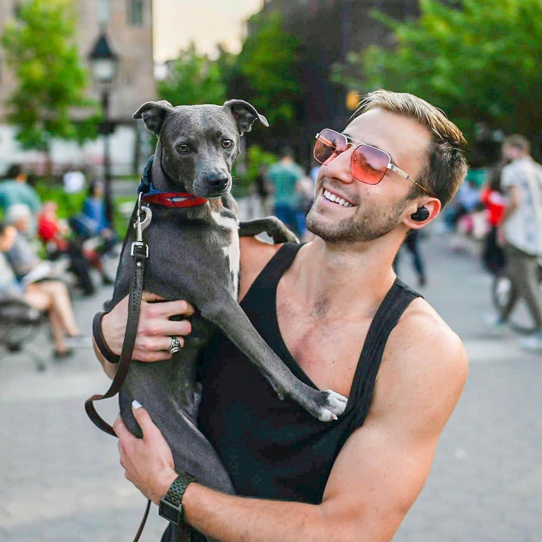 The Dogistさんのインスタグラム写真 - (The DogistInstagram)「Mako, Pit Bull/Chihuahua mix (2 y/o), Washington Square Park, New York, NY • “I never taught him how to sit. I like to think I do things differently.” @mas_mako_」6月4日 1時26分 - thedogist