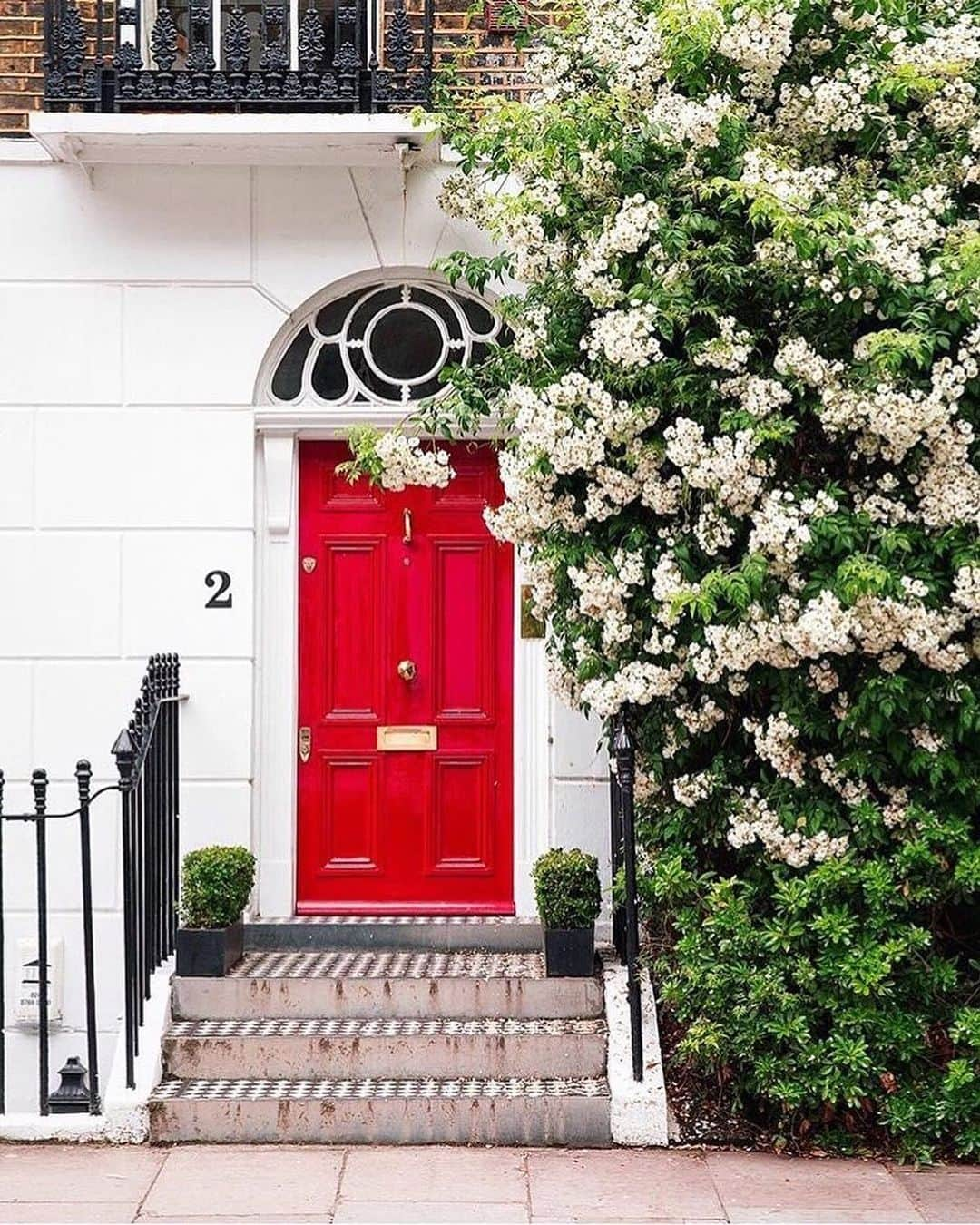 ELLE DECORさんのインスタグラム写真 - (ELLE DECORInstagram)「Dressed up doorway 🍃#regram 📸: @jackiegreaney」6月4日 1時55分 - elledecor