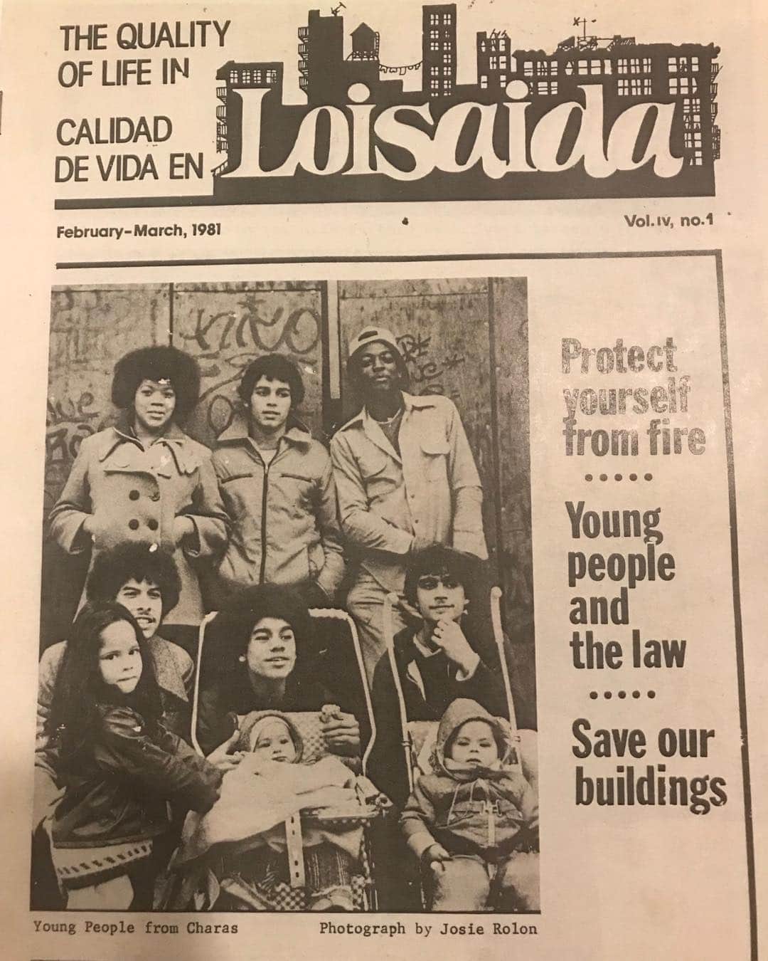 ルイス・ガスマンさんのインスタグラム写真 - (ルイス・ガスマンInstagram)「1981 Loisaida, L.E.S., NYC...Our Youth, Our Strength...#LaLuchaContinua」6月4日 2時06分 - loueyfromthehood