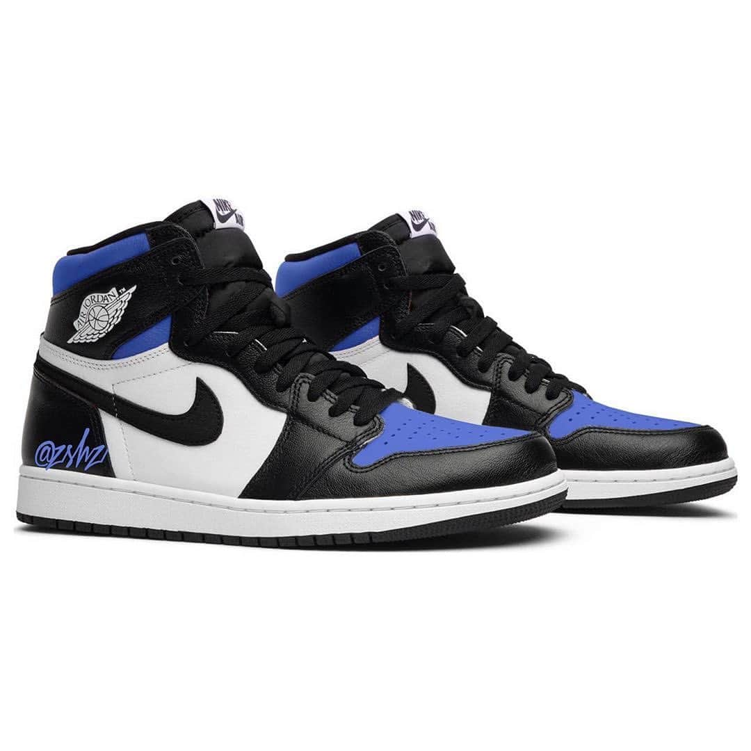 Sneakgalleryさんのインスタグラム写真 - (SneakgalleryInstagram)「SPRING 2020. #GameRoyal AJ1 Air Jordan 1 Retro High OG ⚫️🔵 cc: @soleheatonfeet @zsneakerheadz」6月4日 3時12分 - sneakgallery