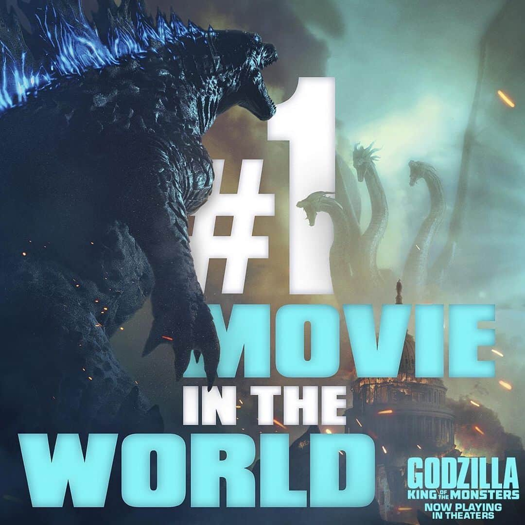 Warner Bros. Picturesさんのインスタグラム写真 - (Warner Bros. PicturesInstagram)「Start your summer with the #1 movie in the world! #GodzillaMovie NOW PLAYING in theaters. Get your tickets at the link in bio.」6月4日 4時09分 - wbpictures