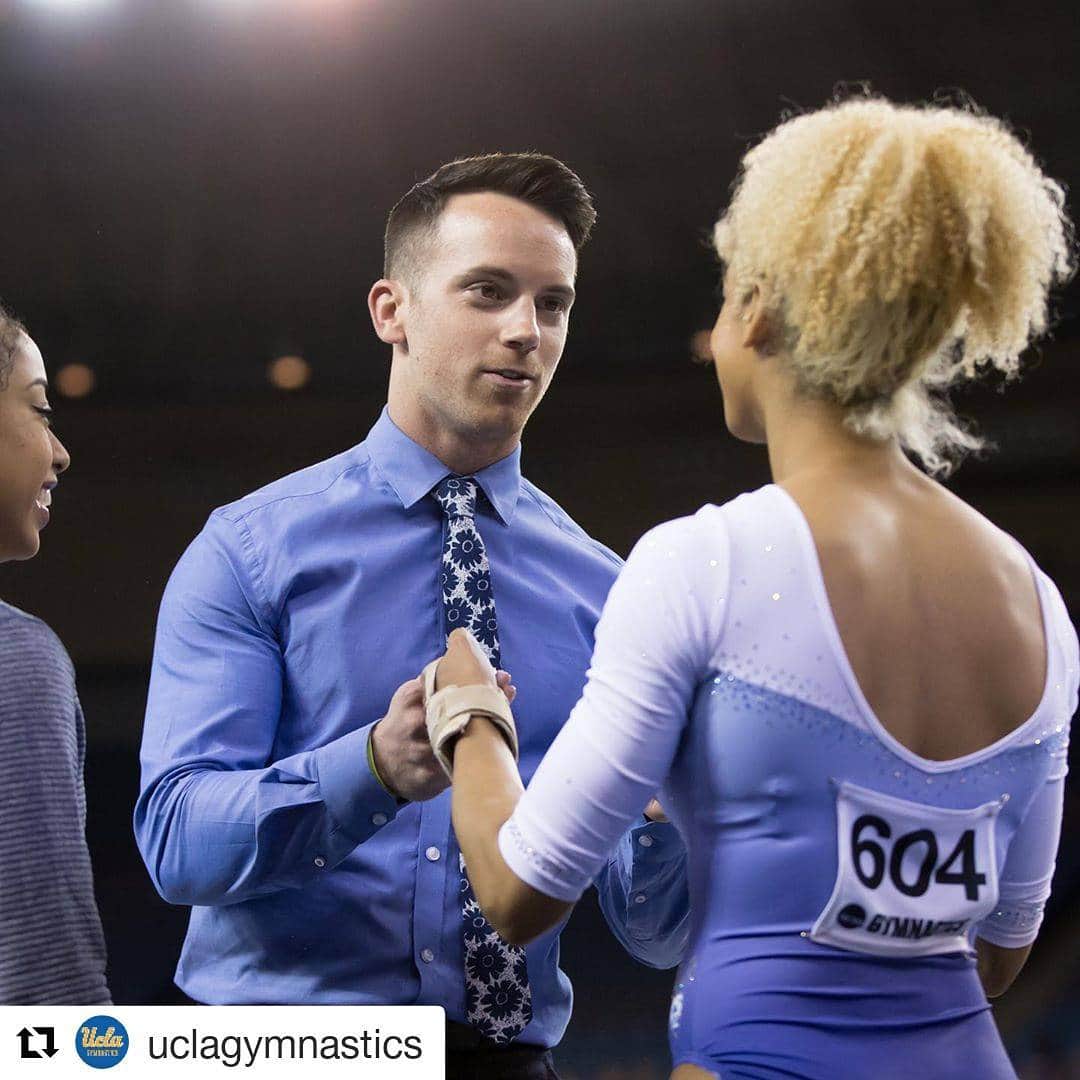 Inside Gymnasticsさんのインスタグラム写真 - (Inside GymnasticsInstagram)「Dom is back!!! @uclagymnastics #ncaagym #gymnastics #coach  #repost」6月4日 5時24分 - insidegym