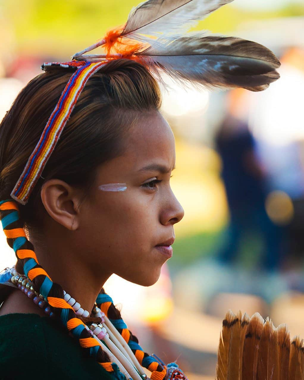 National Geographic Creativeさんのインスタグラム写真 - (National Geographic CreativeInstagram)「Photo by @argonautphoto | An Oglala girl participates in the Veterans Pow Wow on the Pine Ridge Indian Reservation in South Dakota. #Tradition #Culture #SouthDakota」6月4日 5時40分 - natgeointhefield