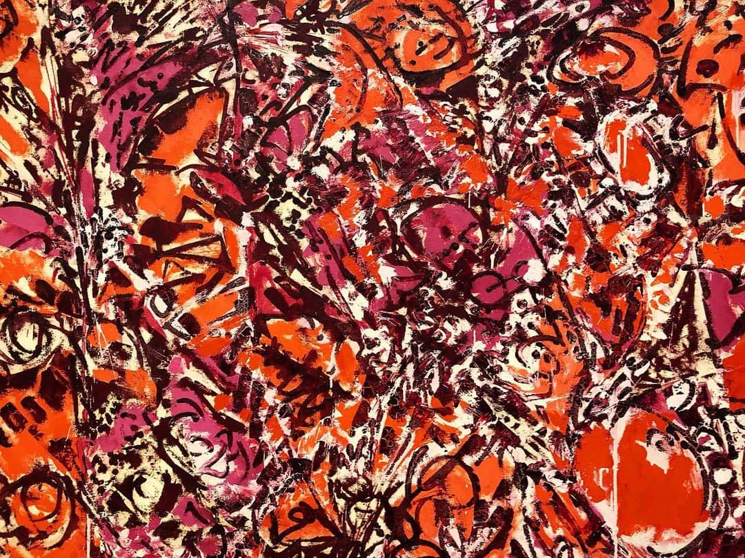 ナオミ・シマダのインスタグラム：「lee krasner painted with her whole heart」
