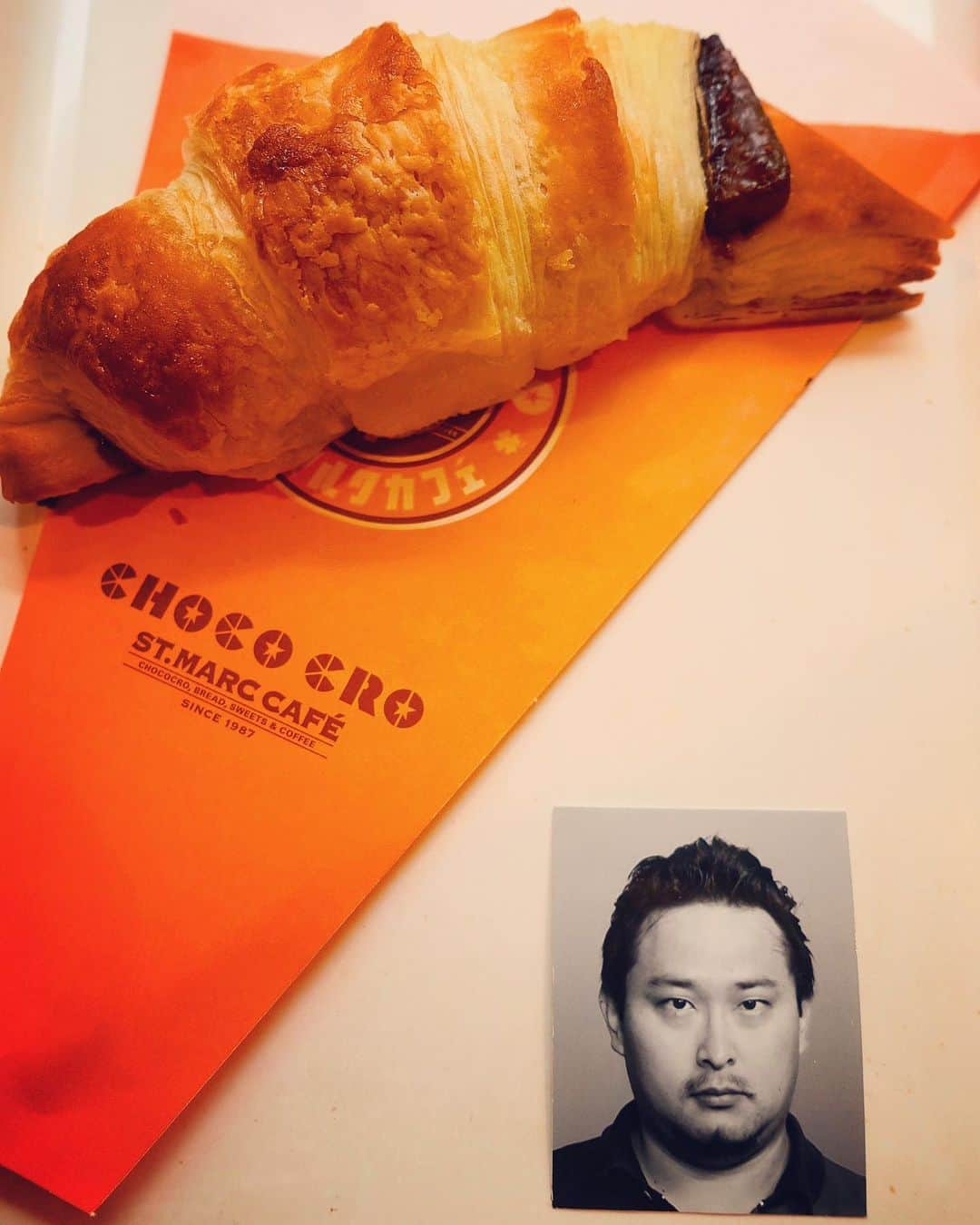 ゴンゾーさんのインスタグラム写真 - (ゴンゾーInstagram)「This chocolate croissant is mine. I'm hungry... #BGT #BGT2019 #chococro」6月4日 16時19分 - gonzotambourine