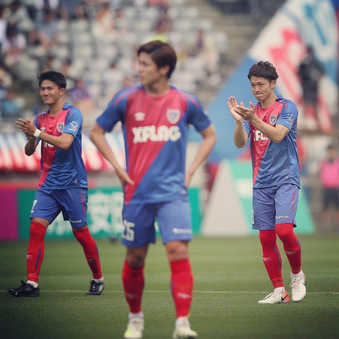 FC東京オフィシャルグッズさんのインスタグラム写真 - (FC東京オフィシャルグッズInstagram)「. vs #大分トリニータ 俺が蹴る。 @fctokyoofficial  #森重真人 #東慶悟 #久保建英  #FC東京 #fctokyo  #tokyo」6月4日 16時50分 - fctokyoofficial