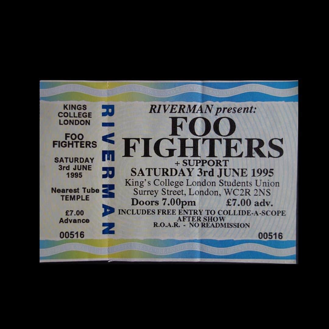 フー・ファイターズのインスタグラム：「24 years ago today - first Foos show outside North America! 🤘🤘Were you there??? . In search of Bernardo, Omer, Andrew & Paul.... Reading reunion??? If you're out there, DM us.」