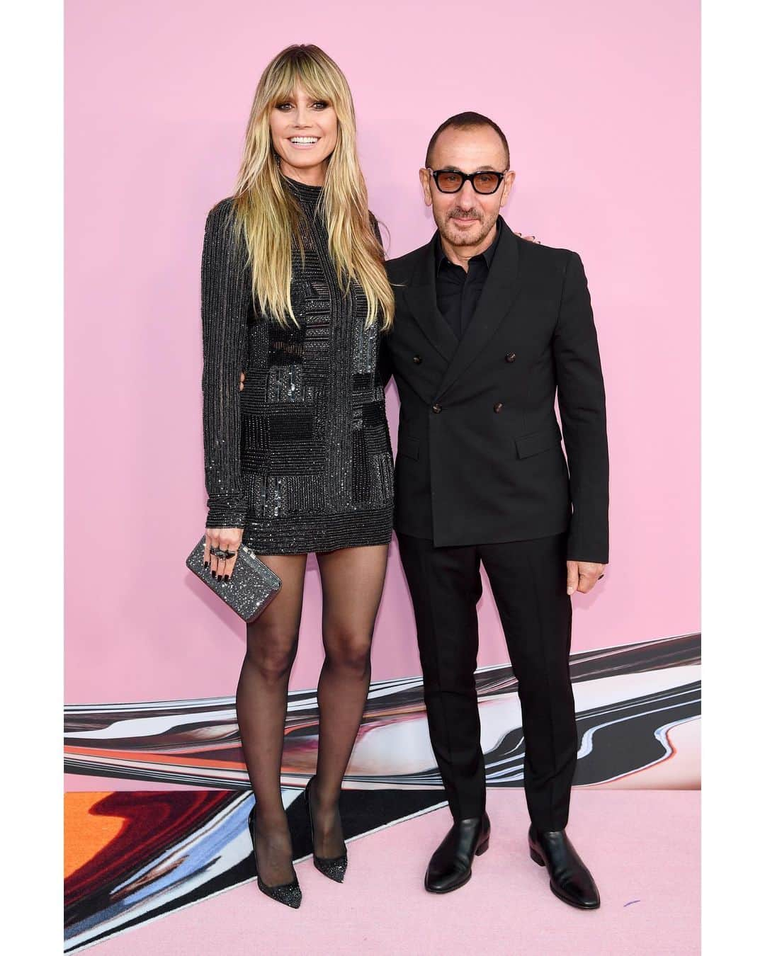 ハイディ・クルムさんのインスタグラム写真 - (ハイディ・クルムInstagram)「Honored to be your date tonight @gillesmendel @j_mendel for the #CFDAAwards! 📸: @dimitrioskphoto @gettyentertainment」6月4日 10時08分 - heidiklum