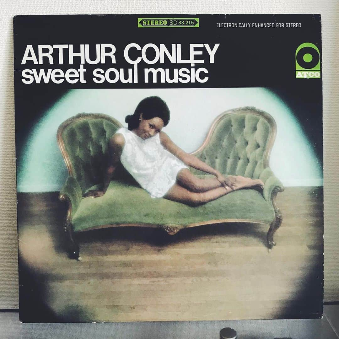 林幸治さんのインスタグラム写真 - (林幸治Instagram)「Arthur Conley ‎– Sweet Soul Music  #vinyl #1967 #arthurconley #usoriginal #nowspinning」6月4日 12時11分 - tct_koji_hayashi