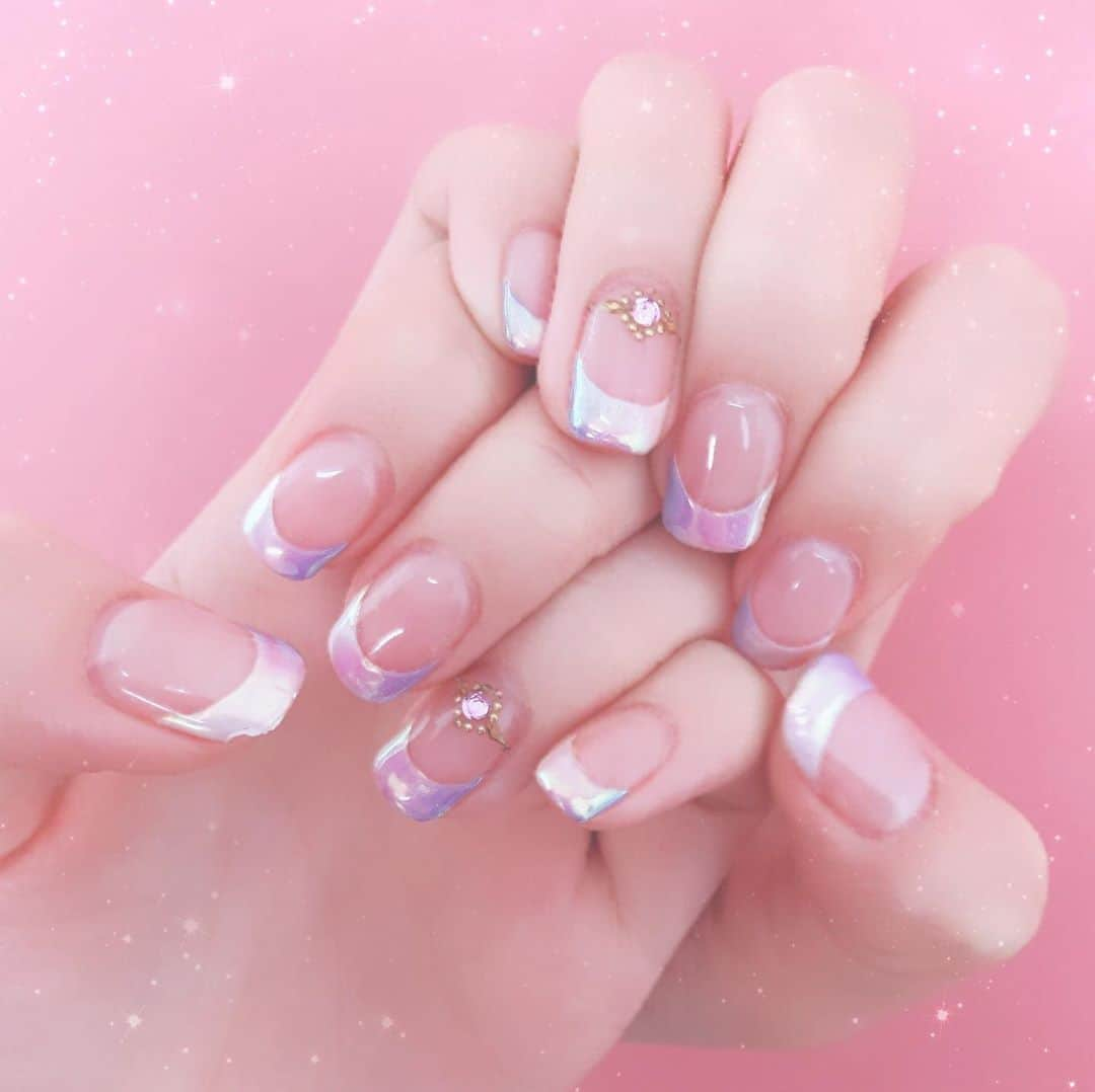 吉田朱里さんのインスタグラム写真 - (吉田朱里Instagram)「now nail💅💖✨ #nail #ネイル #ネイルデザイン」6月4日 13時02分 - _yoshida_akari