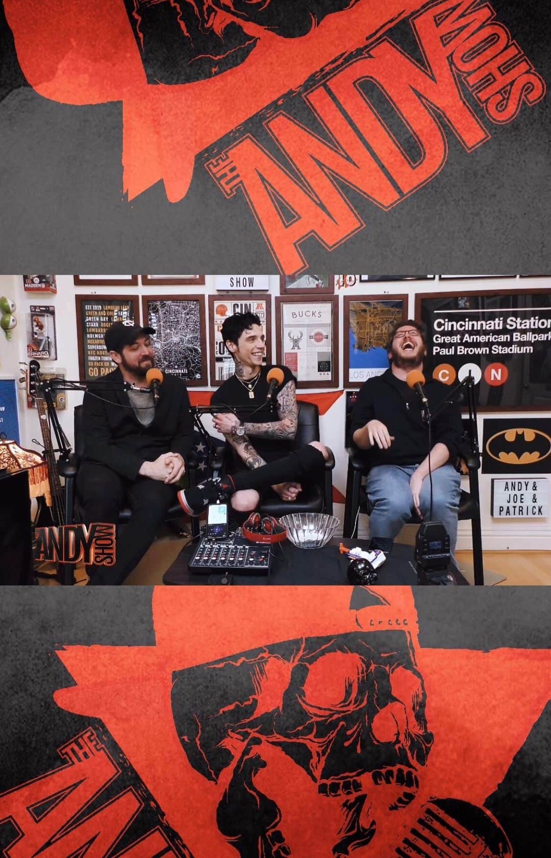アンディー・ビアーザックのインスタグラム：「We revisit “The Whisper Challenge” in our first IGTV minisode! Head to www.patreon.com/theandyshow to subscribe to our weekly video podcast!」
