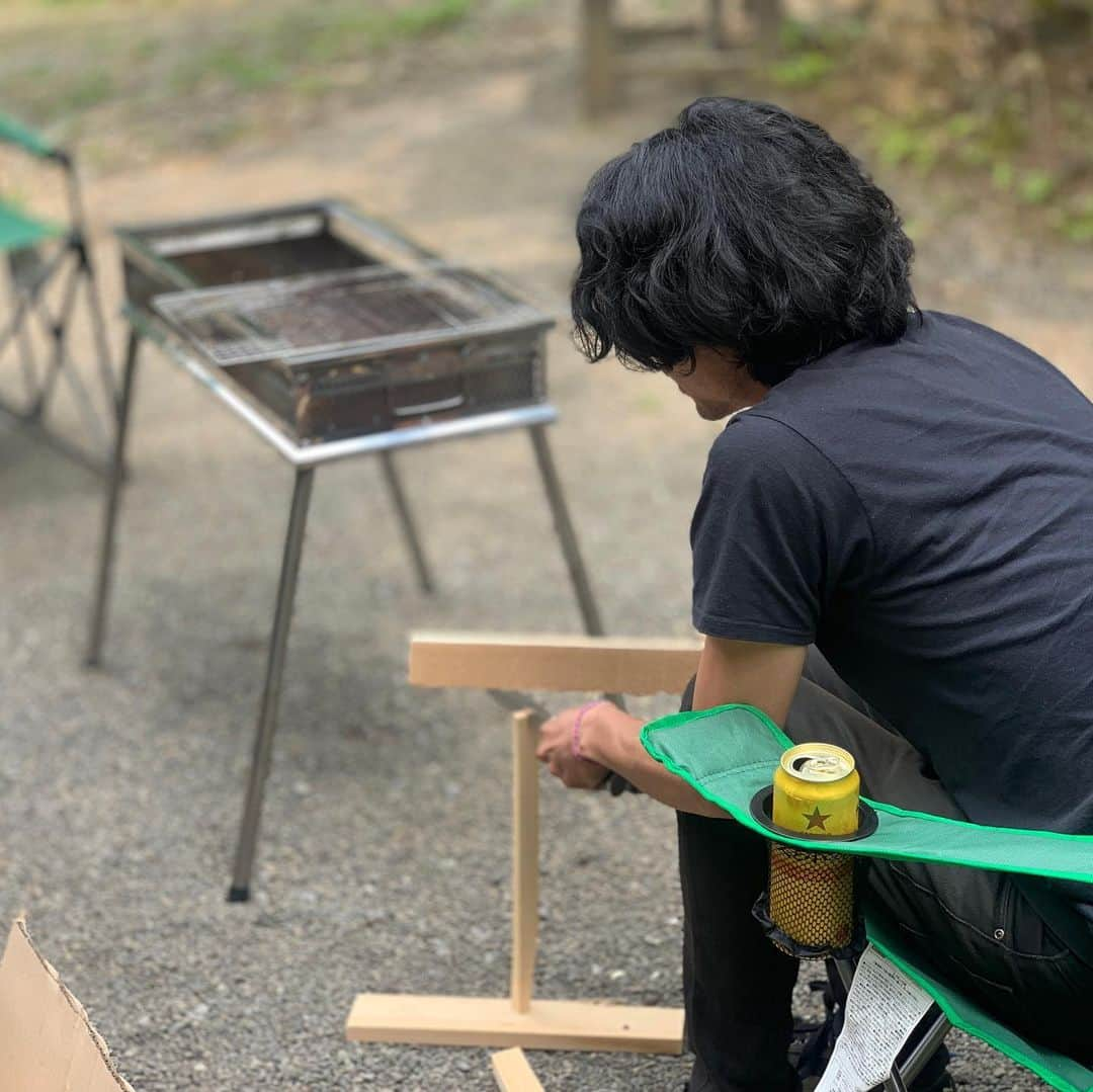 野村良平さんのインスタグラム写真 - (野村良平Instagram)「キャンプに来ました 栃木県！2時間しか！寝てない県！」6月4日 13時24分 - nomura_ryohei