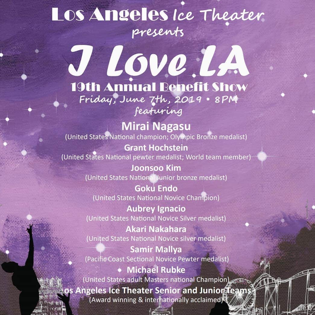 のインスタグラム：「T-4 DAYS UNTIL BENEFIT SHOW! Don't miss this incredible line up of performers this Friday, including late addition @danielsamohin !  This show will thrill you, make you laugh and cry (or at least tear up)... How many shows can you say do that? $15 GA & $35 VIP tickets still available. Buy via our website, @lakingsice_pickwickgardens, or any LAIT team member. DM me for more info. HOPE TO SEE YOU THERE!」