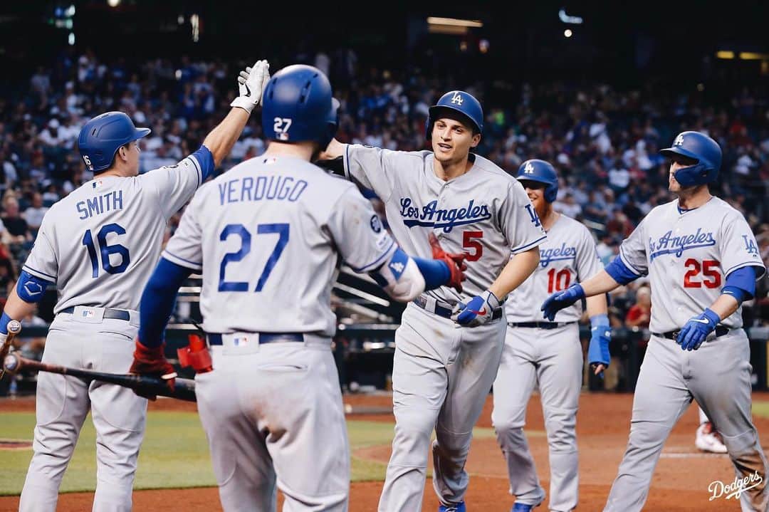 Los Angeles Dodgersさんのインスタグラム写真 - (Los Angeles DodgersInstagram)「23-7 over the last 30 games? Can’t stop, won’t stop.」6月4日 14時28分 - dodgers