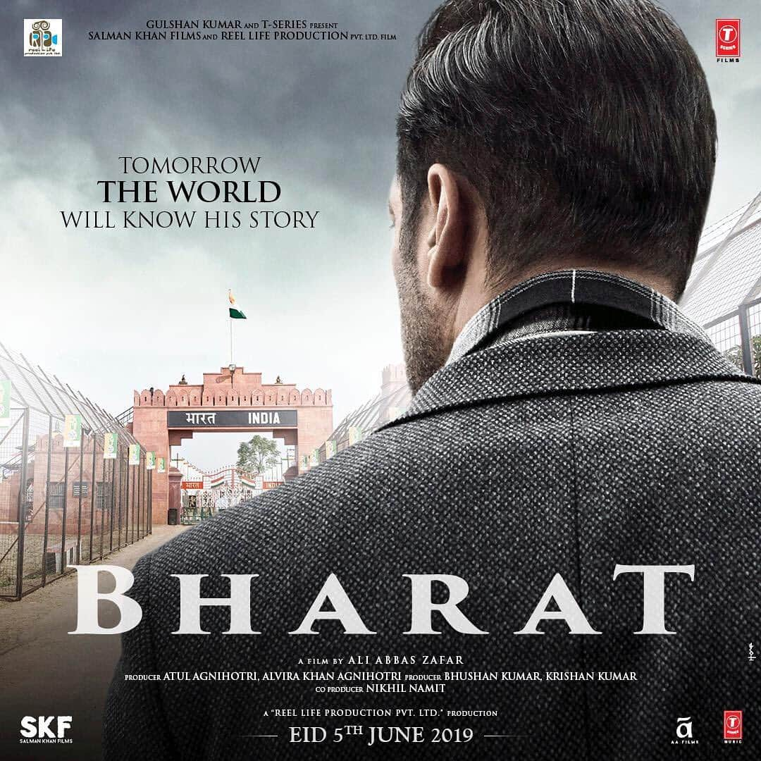 カトリーナ・カイフさんのインスタグラム写真 - (カトリーナ・カイフInstagram)「Tomorrow the world will know his story! Book your tickets now. https://bookmy.show/BharatTickets #BharatWithFamily  @bharat_thefilm @BeingSalmanKhan @aliabbaszafar @atulreellife #BhushanKumar @tabutiful @apnabhidu @sonalikul @dishapatani @whosunilgrover @norafatehi @iaasifsheikhofficial @nikhilnamit @reellifeproduction @skfilmsofficial @tseries.official」6月4日 15時12分 - katrinakaif