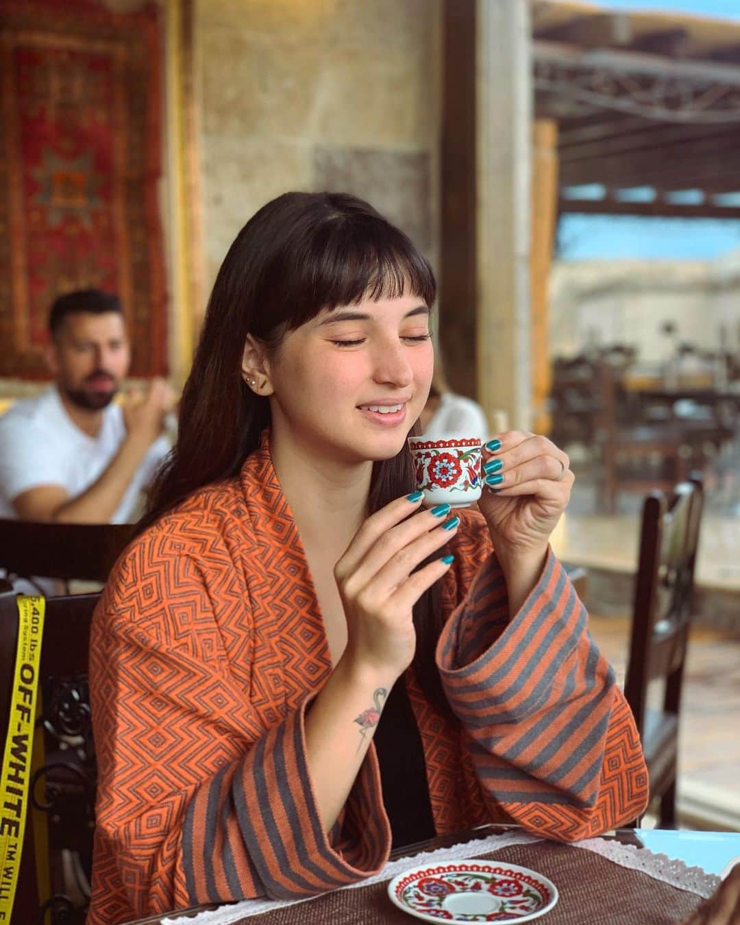 Coleen Garciaさんのインスタグラム写真 - (Coleen GarciaInstagram)「Not the biggest coffee drinker, but I actually really like Turkish coffee! Perfect way to end our meal ☕️」6月4日 15時03分 - coleen