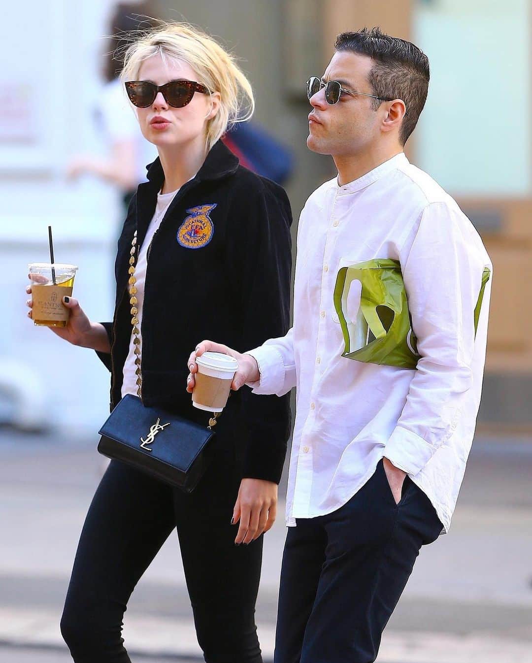 Just Jaredさんのインスタグラム写真 - (Just JaredInstagram)「@ramimalek and @lucyboynton1 couple up for a shopping trip in NYC! #RamiMalek #LucyBoynton Photos: Backgrid」6月4日 15時05分 - justjared