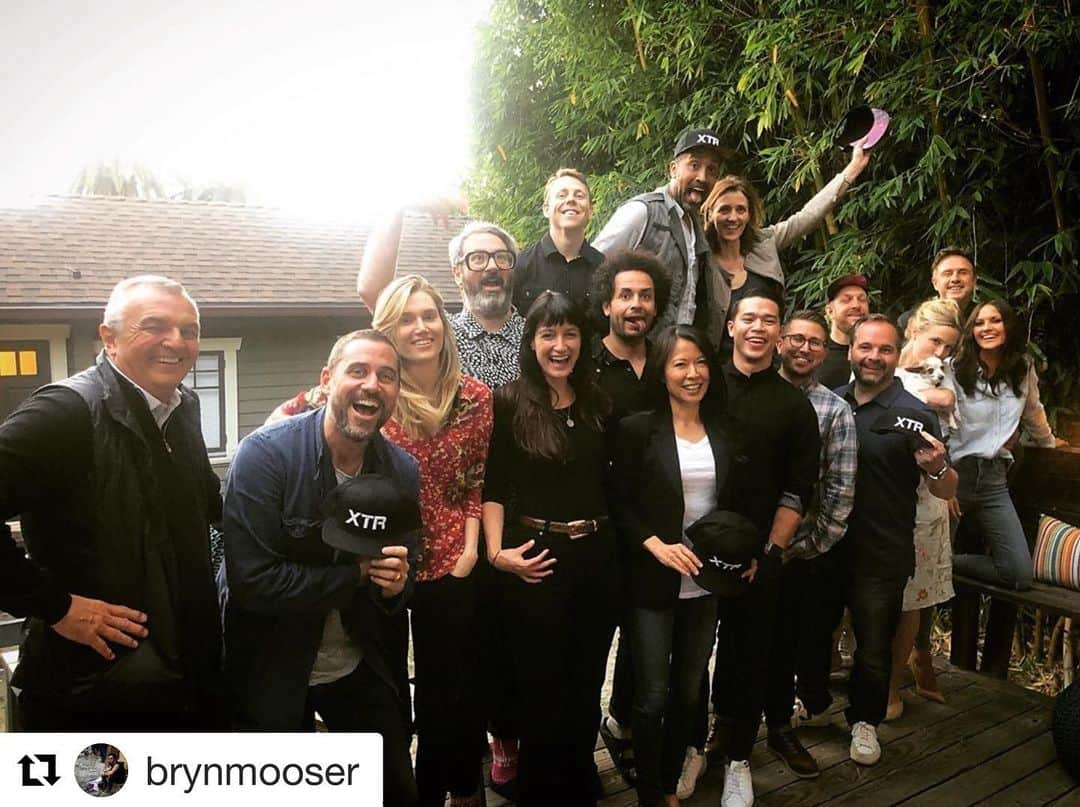 デヴィッド・アークエットさんのインスタグラム写真 - (デヴィッド・アークエットInstagram)「Exciting times! Do good. Do art. #Repost @brynmooser ・・・ Raising a glass to the start of something new. @xtr is coming」6月5日 1時15分 - davidarquette