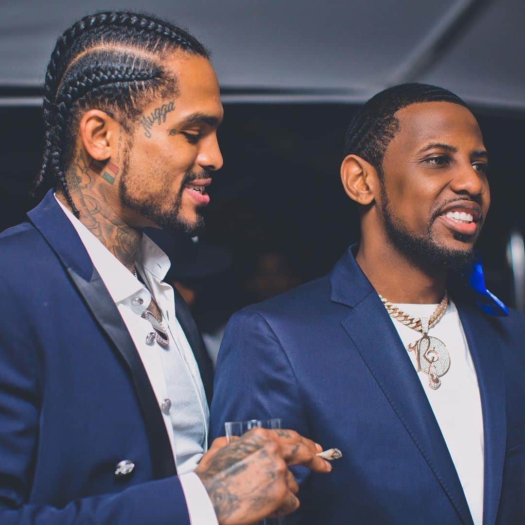ファボラスのインスタグラム：「Happy Cday to my nigga @daveeast! Always good vibes & genuine love on the link up. 💙 Celebrate Life 🎈 (sorry East no blue balloon emoji 😂) [shot by @evanpierce]」
