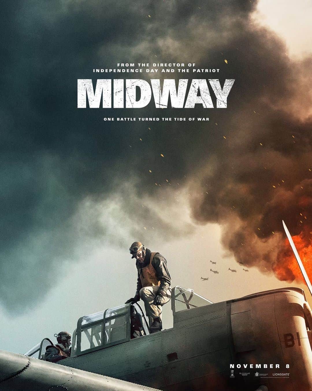 ルーク・エヴァンズさんのインスタグラム写真 - (ルーク・エヴァンズInstagram)「One battle that turned the tide of the war. Check out the first poster for @MidwayMovie , in theaters on November 8. #MidwayMovie」6月5日 1時53分 - thereallukeevans