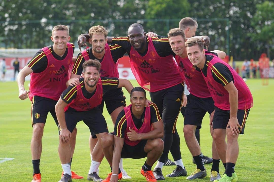 ユーリ・ティーレマンスさんのインスタグラム写真 - (ユーリ・ティーレマンスInstagram)「Winning team on the first day! Back with the @belgianreddevils 🇧🇪」6月5日 2時11分 - youritielemans