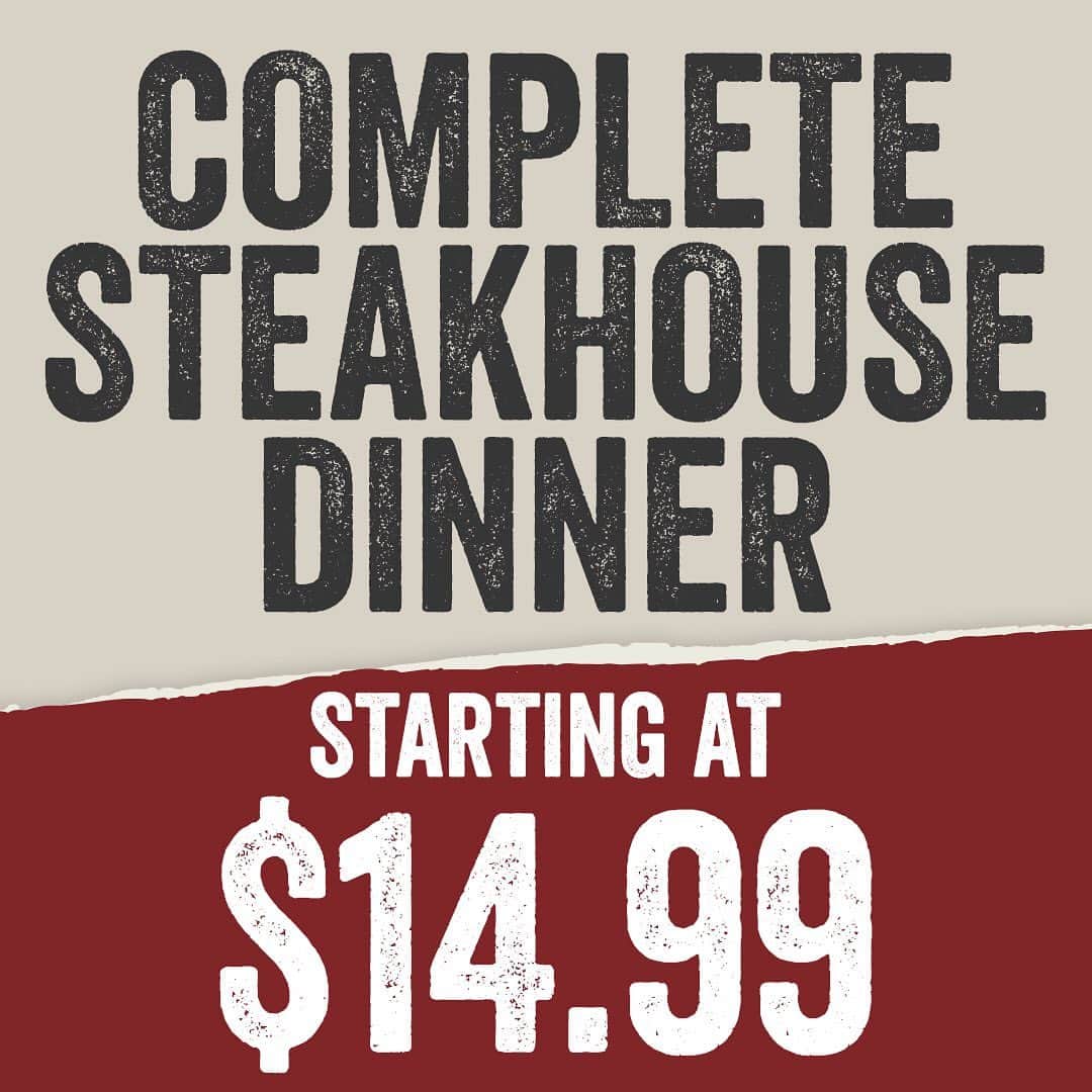 Outback Steakhouseさんのインスタグラム写真 - (Outback SteakhouseInstagram)「Your meal. Your Choice. Starting at $14.99. #EndlessPossibilities」6月5日 2時11分 - outback