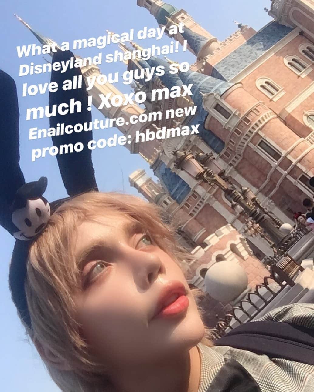 Max Estradaさんのインスタグラム写真 - (Max EstradaInstagram)「I made it to Disneyland shanghai! Since we won’t be at the Orlando beauty show and my birthday is coming up we are going to celebrate now until the whole month of June ends ! Promo code Hbdmax  Enailcouture.com  #ネイル #nailpolish #nailswag #nailaddict #nailfashion #nailartheaven #nails2inspire #nailsofinstagram #instanails #naillife #nailporn #gelnails #gelpolish #stilettonails #nailaddict #nail #💅🏻 #nailtech#nailsonfleek #nailartwow #네일아트 #nails #nailart #notd #makeup #젤네일  #glamnails #nailcolor  #nailsalon #nailsdid #nailsoftheday Enailcouture.com happy gel is like acrylic and gel had a baby ! Perfect no mess application, candy smell and no airborne dust ! Enailcouture.com」6月4日 17時38分 - kingofnail
