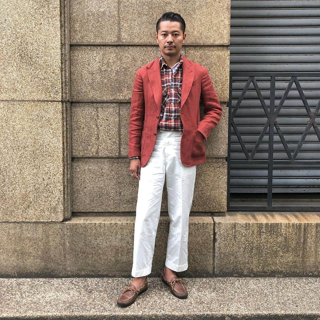 高田朋佳さんのインスタグラム写真 - (高田朋佳Instagram)「“pointed madras...” ———————————————————————— #fashion #mensfashion #menswear #mnswr #mensstreetstyle #streetstyle #streetfashion #menwithstyle #menwithclass #menwithstreetstyle  #classicstyle #mensclothing #vintage #vintagefashion #vintagestyle #newclassic  #modernclassic」6月4日 18時07分 - tomoyoshi_takada