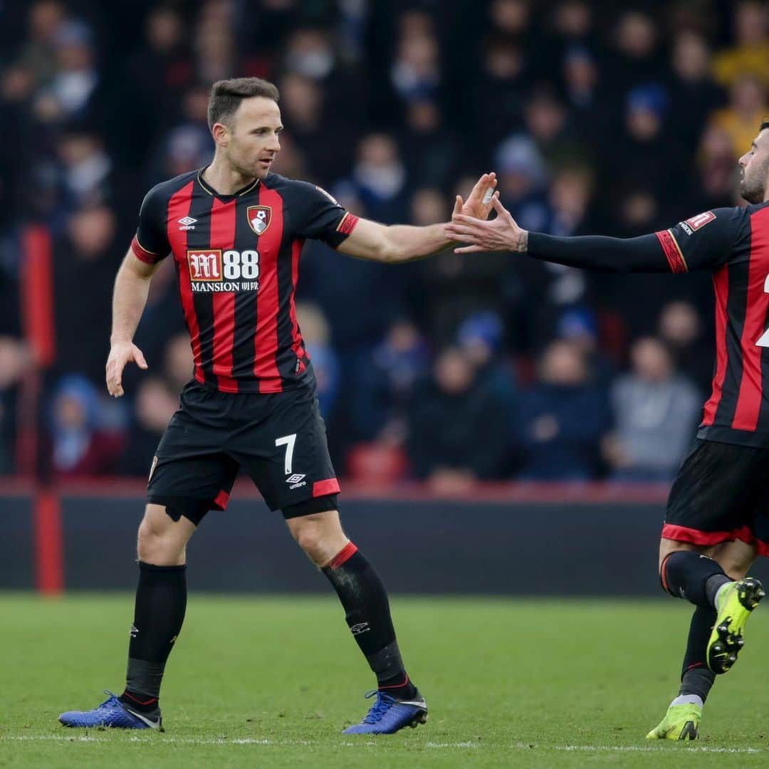 AFCボーンマスさんのインスタグラム写真 - (AFCボーンマスInstagram)「We’re celebrating @marcpugh777 today, nine years and he hasn’t changed a bit! #ThankPugh #afcb 🍒」6月4日 18時13分 - afcb