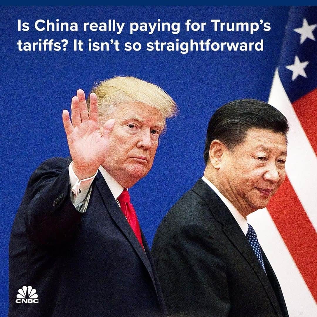 CNBCさんのインスタグラム写真 - (CNBCInstagram)「As the trade war between the U.S. and China rages on, a crucial question for investors is: Who actually pays?⠀ ⠀ Trump has on many occasions said the U.S. is collecting billions of dollars in tariffs from China.⠀ ⠀ An expanding body of research shows, however, that the burden of Washington’s tariffs has mostly fallen on the U.S., with American importers and consumers having to fork out more money to buy Chinese goods.⠀ ⠀ Still, that doesn’t mean China has escaped the trade war unscathed. Trump’s tariffs may well deal significant damage to the Chinese economy in the longer term.⠀ ⠀ Details, at the link in our bio. ⠀ *⠀ *⠀ *⠀ *⠀ *⠀ *⠀ *⠀ *⠀ #china #unitedstates #usa  #internationalnews #internationalrelations #trade #tradewar #tariffs #policy #tradepolicy #trump #trumpadministration #business #news #economics #businessnews #cnbc」6月4日 19時00分 - cnbc