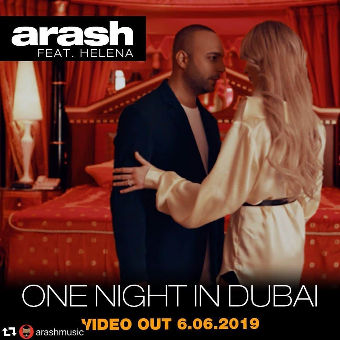 Alena Shishkovaさんのインスタグラム写真 - (Alena ShishkovaInstagram)「#repost @arashmusic ・・・ New video #OneNightInDubai #Arash」6月4日 20時27分 - missalena.92