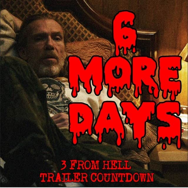 ロブ・ゾンビのインスタグラム：「Get ready to burn!!!!!!! #threefromhell #robzombie #richardbrake #sherimoonzombie #billmoseley #sidhaig #dannytrejo #jeffdanielphillips #panchomoler #deewallace #emiliorivera」