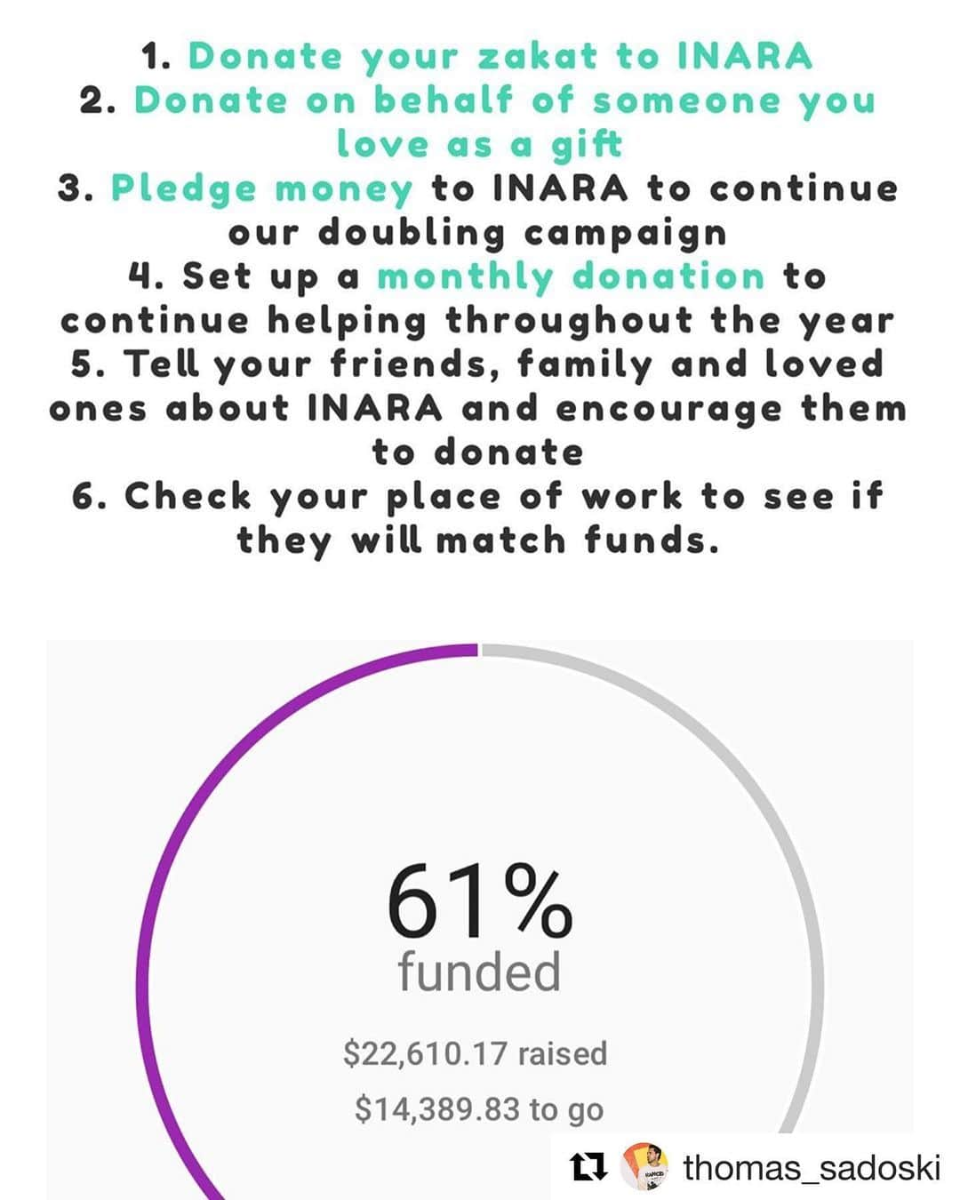 アマンダ・サイフリッドさんのインスタグラム写真 - (アマンダ・サイフリッドInstagram)「Donate if you can! We can do SO MUCH with just a little help. #Repost @thomas_sadoski ・・・ We’re making great progress!!! Please follow the link in my bio and help us out! We are still doing matching donations so every cent you donate will go twice as far!!!」6月4日 21時34分 - mingey