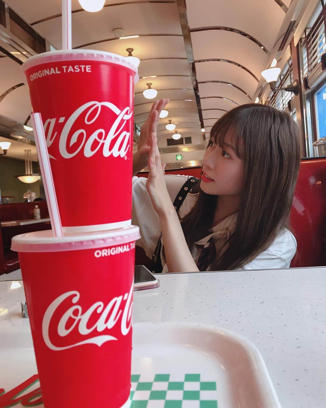 内木志さんのインスタグラム写真 - (内木志Instagram)「うわーーーーー🥤 #ゆきつんさんが撮ってくれた🧡 #めっちゃ笑顔」6月4日 21時48分 - cocoro_naiki