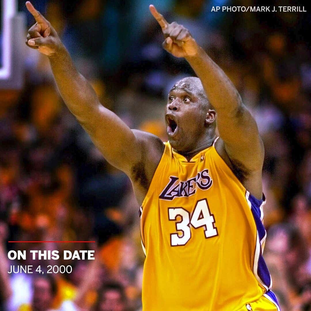 espnさんのインスタグラム写真 - (espnInstagram)「19 years ago, Kobe threw it up to Shaq in Game 7 of the Western Conference finals.」6月4日 21時59分 - espn