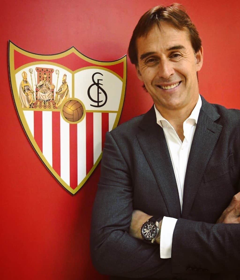 LFPさんのインスタグラム写真 - (LFPInstagram)「@sevillafc unveiled Julen Lopetegui as new coach! ❤️👌🏻 • #SevillaFC #Lopetegui #Coach #LaLigaSantander #LaLiga」6月4日 22時03分 - laliga
