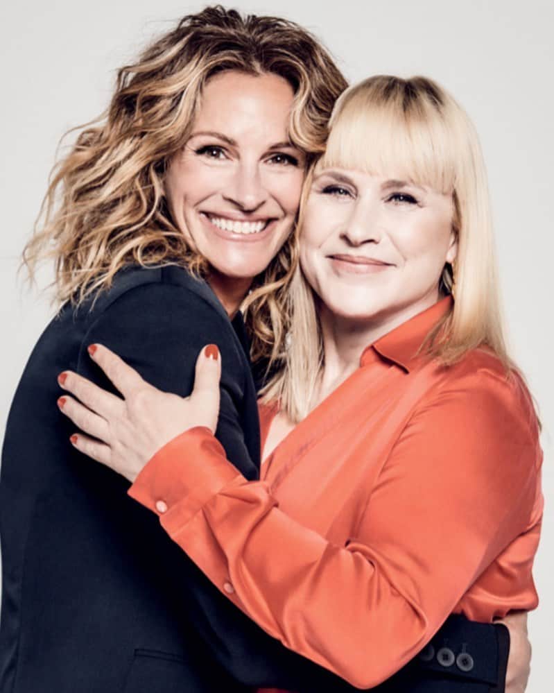 ジュリア・ロバーツのインスタグラム：「A one of a kind. ♥️ #patriciaarquette👑」