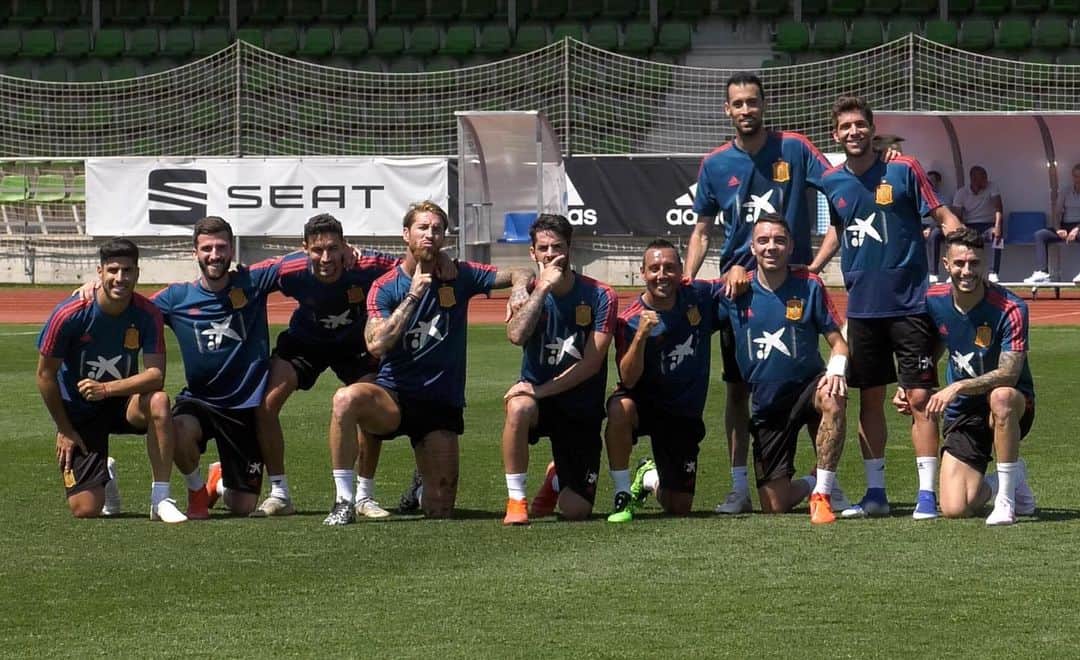 マルコ・アセンシオのインスタグラム：「⚽️🇪🇸❤️」