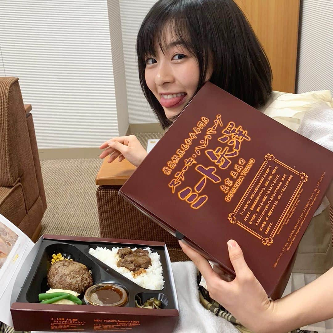 森七菜さんのインスタグラム写真 - (森七菜Instagram)「今日のお弁当🍱 #天気の子 #ご褒美弁当 #豪華すぎてテンションあがってた #2個食べてたのは秘密 #もりなな #森七菜」6月4日 23時11分 - morinana_official