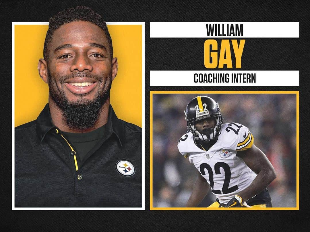 ピッツバーグ・スティーラーズさんのインスタグラム写真 - (ピッツバーグ・スティーラーズInstagram)「We have hired William Gay and David Johnson as coaching interns.」6月4日 23時18分 - steelers